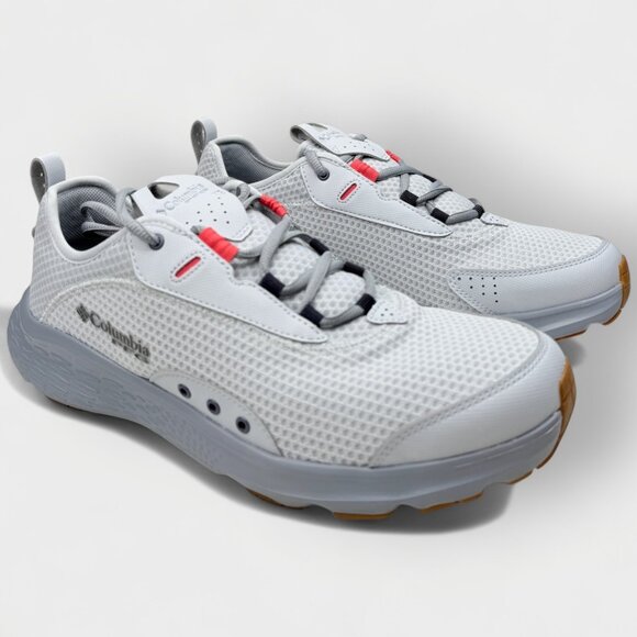 Columbia PFG Castback Men’s Shoes 13 Cirrus Grey/Sunset Red – Mesh Fishing - Picture 1 of 13